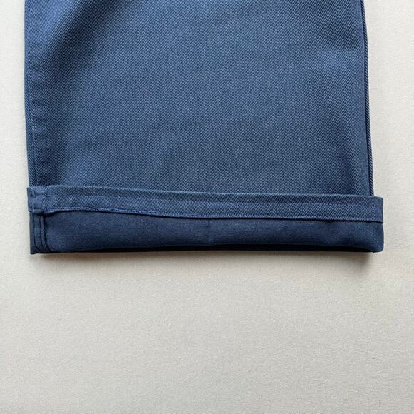 Vintage Levis Sta-Prest Pants Mens 42 Navy Blue Chino Straight Leg Slacks 80s - Picture 8 of 16